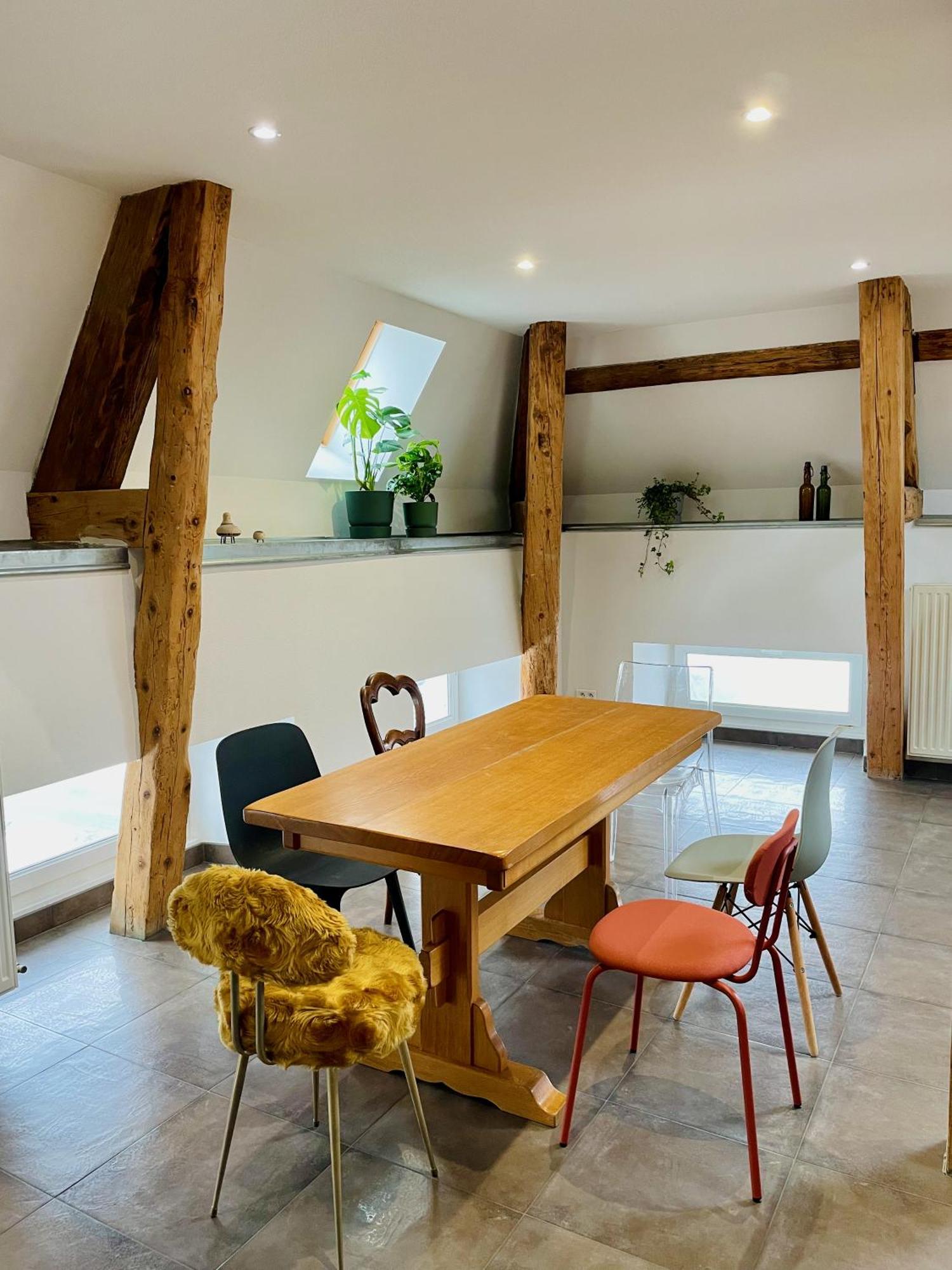 Duplex + Parking Gratuit Facile Lägenhet Sainte-Suzanne  Exteriör bild